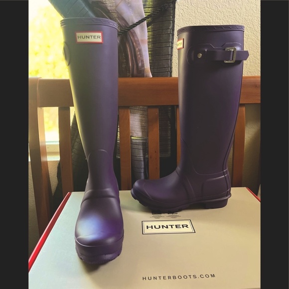 Hunter woman’s original Tall Boot - Picture 2 of 8